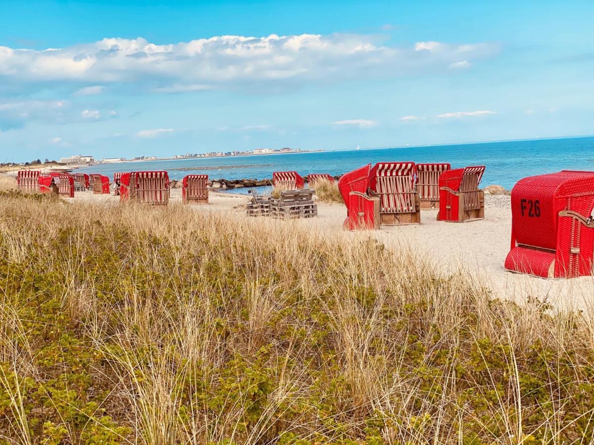 Seelund - Meeresrauschen Lauschen - Ruhiges Sonniges Apartment Mit Garten Und Terrasse Nahe Strand Und Ostsee Schönhagen Exteriör bild