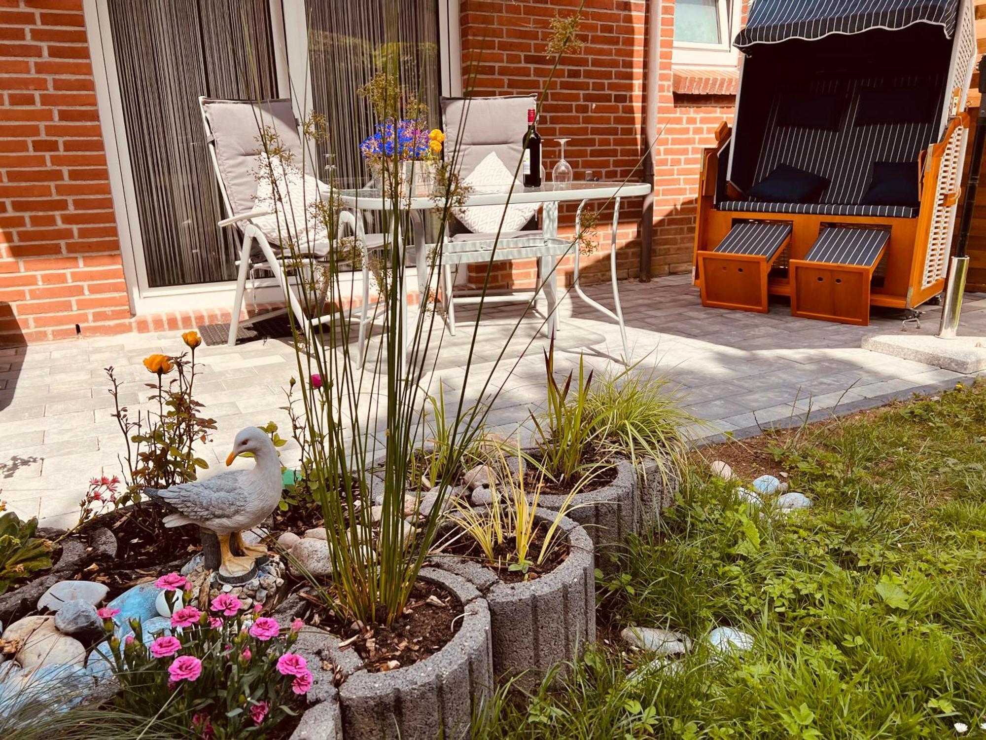 Seelund - Meeresrauschen Lauschen - Ruhiges Sonniges Apartment Mit Garten Und Terrasse Nahe Strand Und Ostsee Schönhagen Exteriör bild