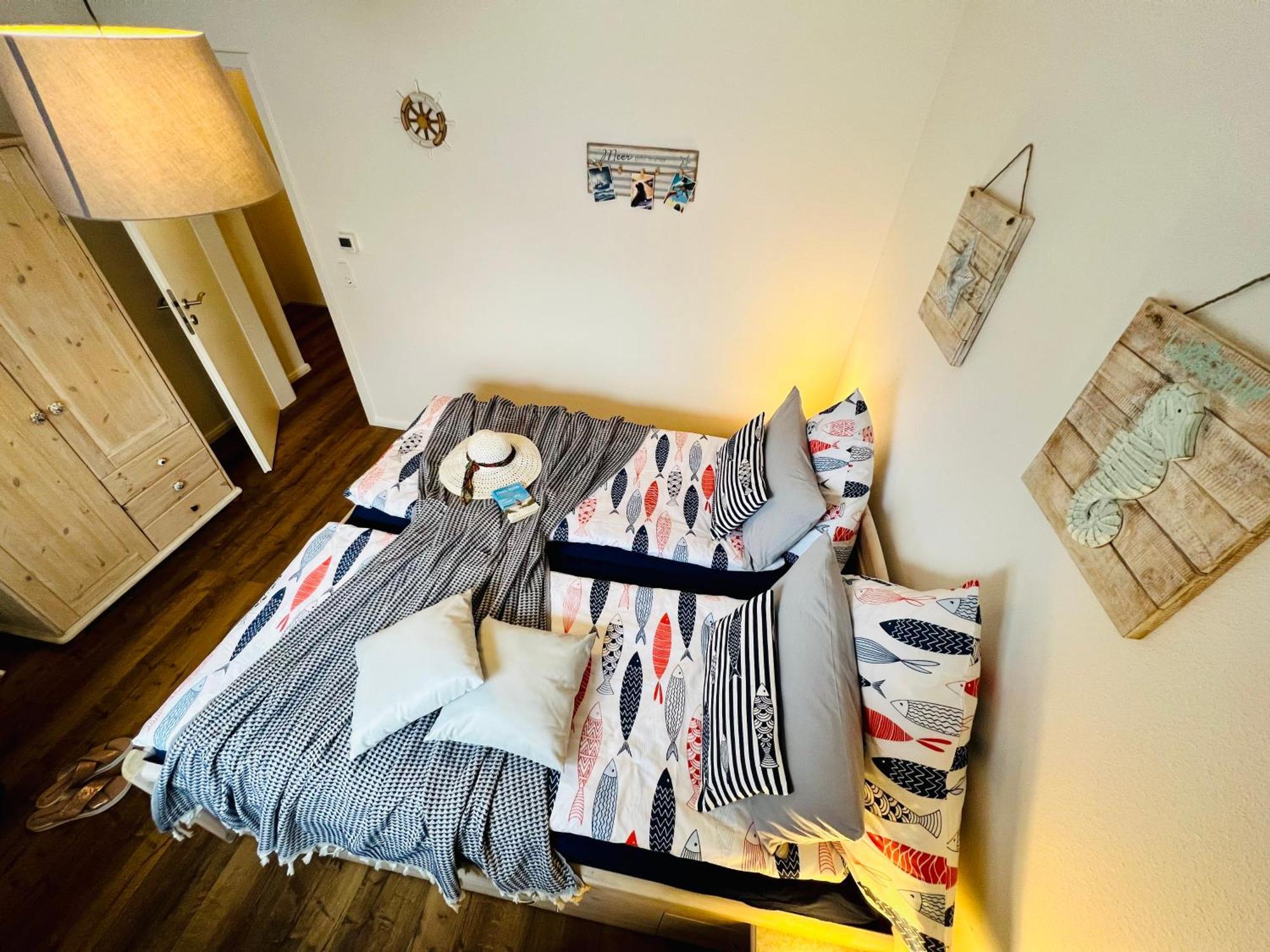 Seelund - Meeresrauschen Lauschen - Ruhiges Sonniges Apartment Mit Garten Und Terrasse Nahe Strand Und Ostsee Schönhagen Exteriör bild