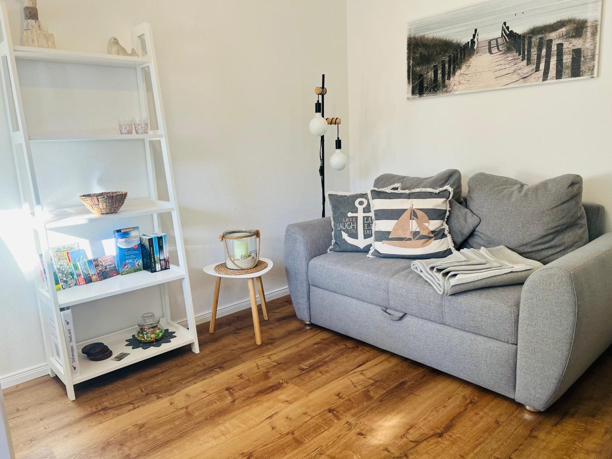 Seelund - Meeresrauschen Lauschen - Ruhiges Sonniges Apartment Mit Garten Und Terrasse Nahe Strand Und Ostsee Schönhagen Exteriör bild
